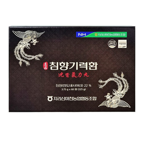 지리산마천농업협동조합 명품 침향기력환 3.75g x 60환 / 침향 22% 함유