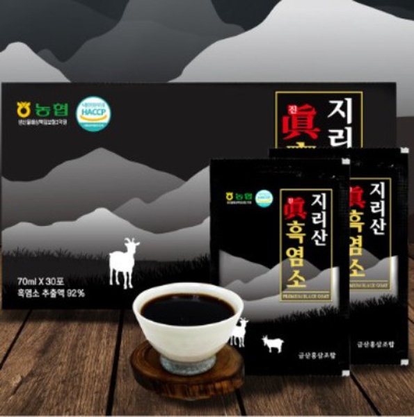 금산홍삼조합 지리산 진 흑염소 70ml x 30포