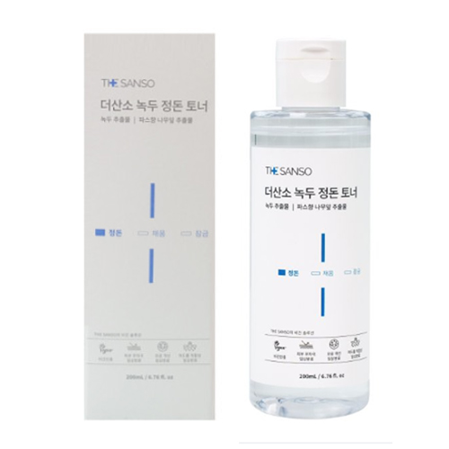 더산소 녹두 정돈 토너 200ml