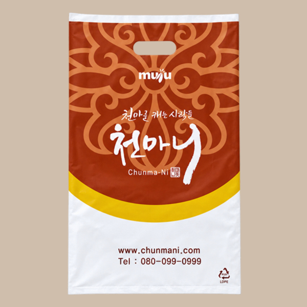 천마니 _ 비닐쇼핑백