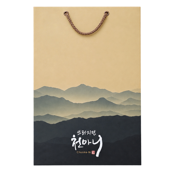 천마니 _ 종이쇼핑백